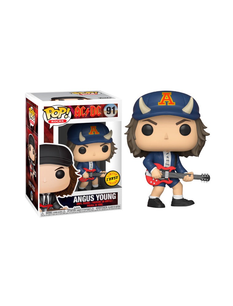 Pop Figura Ac/dc Angus Young Chase Funko