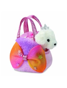 Fancy Pal Dog Princess Bag Peluche 21cm Aurora