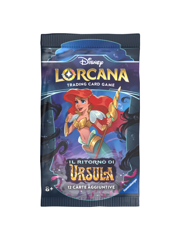 Disney Lorcana - Il Ritorno di Ursula Busta da 12 Carte ITA Ravensburger