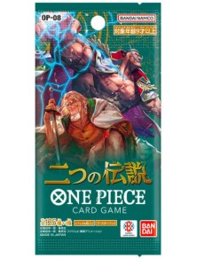 One Piece Carte Gioco Two Legends Op-08 Eu Box 1 Busta Anime One Piece - Carte Da Gioco/collezione