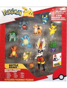 Pokemon Battle Figura Multi-pack Battle Ready 10pz Pokemon - Figures