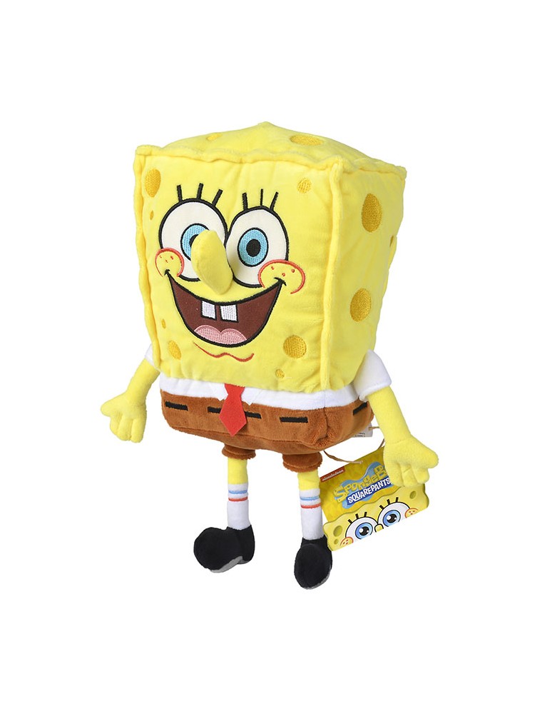 PELUCHE SPONGEBOB 35CM CARTOON - PELUCHE