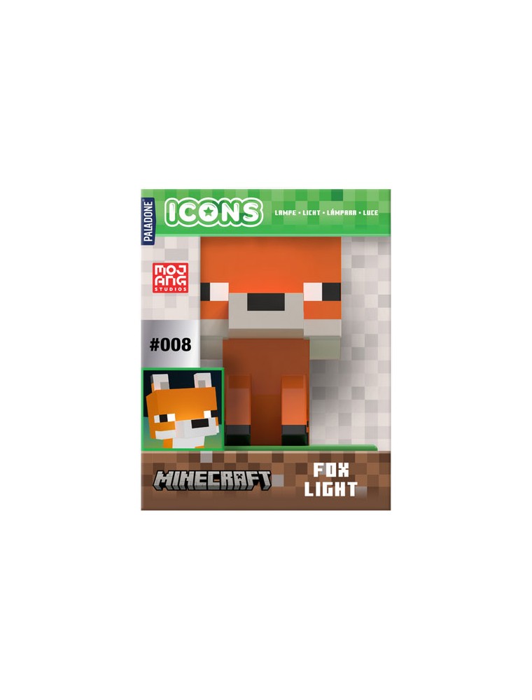 PALADONE ICONS MINECRAFT FOX MINECRAFT - LAMPADE