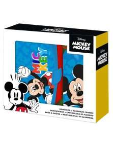 Disney Mickey Contenitore Per Il Pranzo + Borraccia Set Bambino Licensing