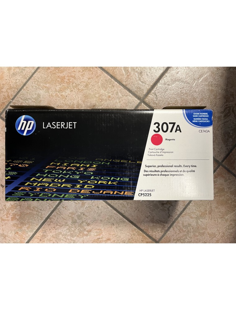 HP - TONER MAGENTA 307A - SCATOLA APERTA