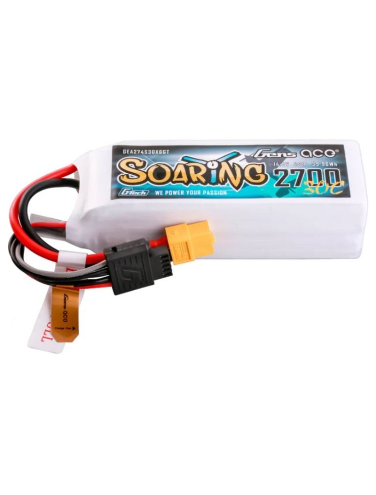 GENS ACE - LiPo  G-Tech Soaring 14,8v 2700mAh 30C 4S1P XT60 Gens Ace