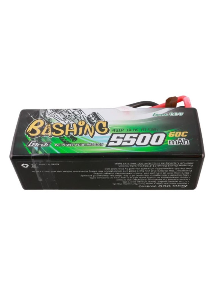 GENS ACE - LiPo G-Tech  Hardcase 14,8v 5500mAh 50C Bashing Gens Ace XT90