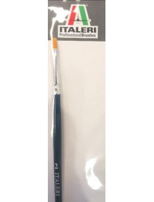 Italeri - Pennello Singolo Piatto 2 sintetico