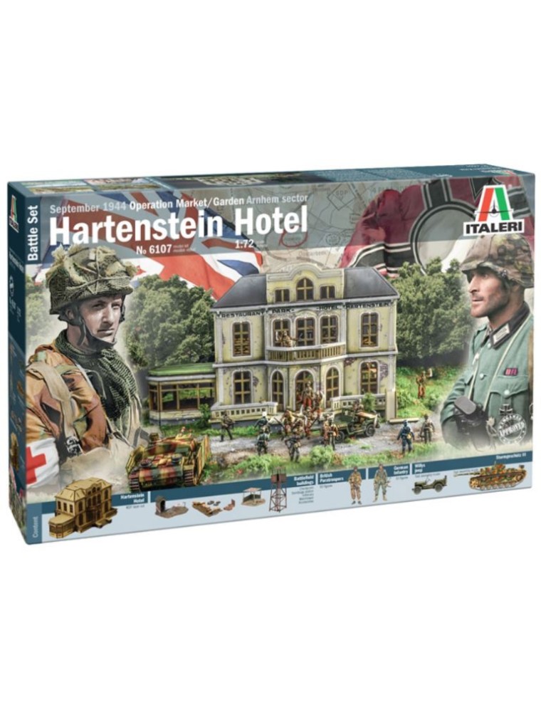 Italeri - Hartenstein Hotel Operation Market/Garden 1/72 Battle Set 1944