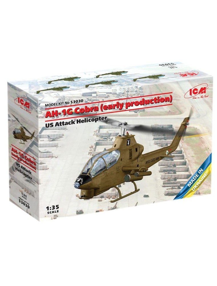 ICM - AH-1G Cobra Early Productionus Attack 1/35 AH1G