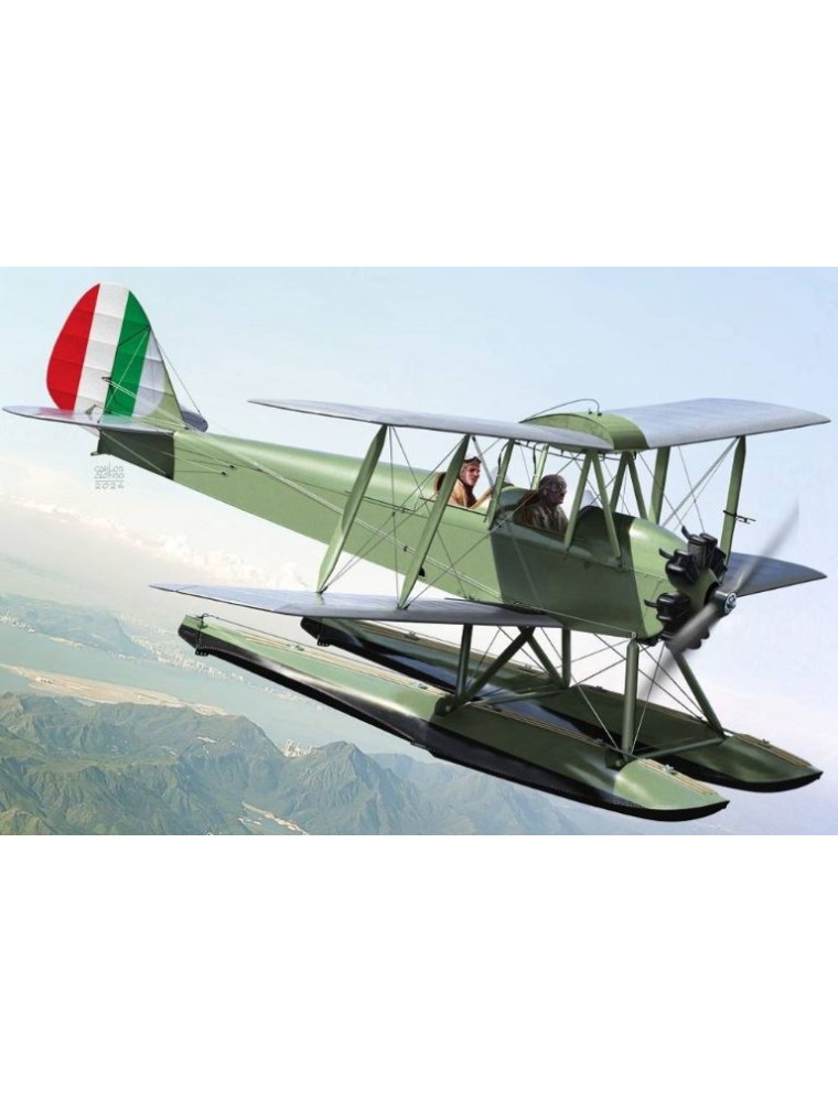 FLY - Caproni Ca.100 Float and radial engine Fiat A50 1/72 Italian training