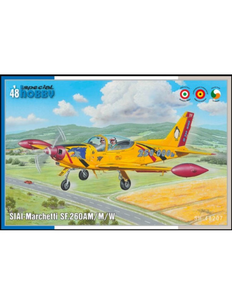 Special Hobby - SIAI Marchetti SF-260AM M/W 1/48 SF260 70ø Stormo AM Latina 2009