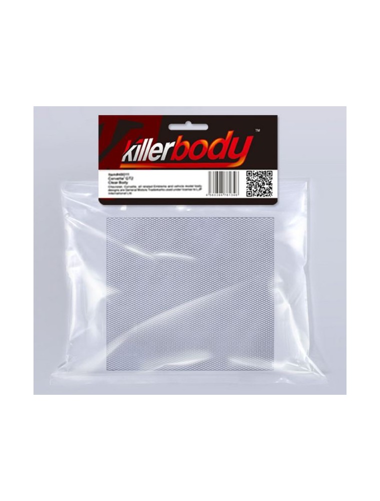 Killer body - RETINA PER CARROZZERIA  TIPO A 10x9,5cm IN ACCIAIO