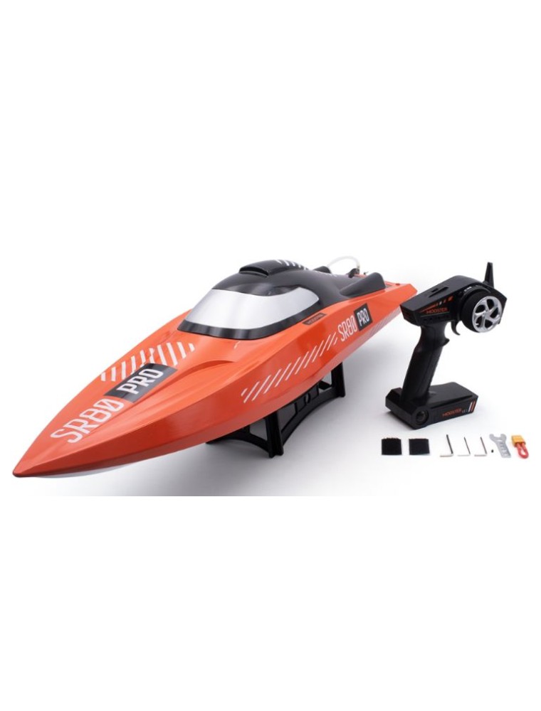 MODSTER - Scafo Vector SR80 Pro Brushless 4S ARTR rosso e nero oltre 70km/h