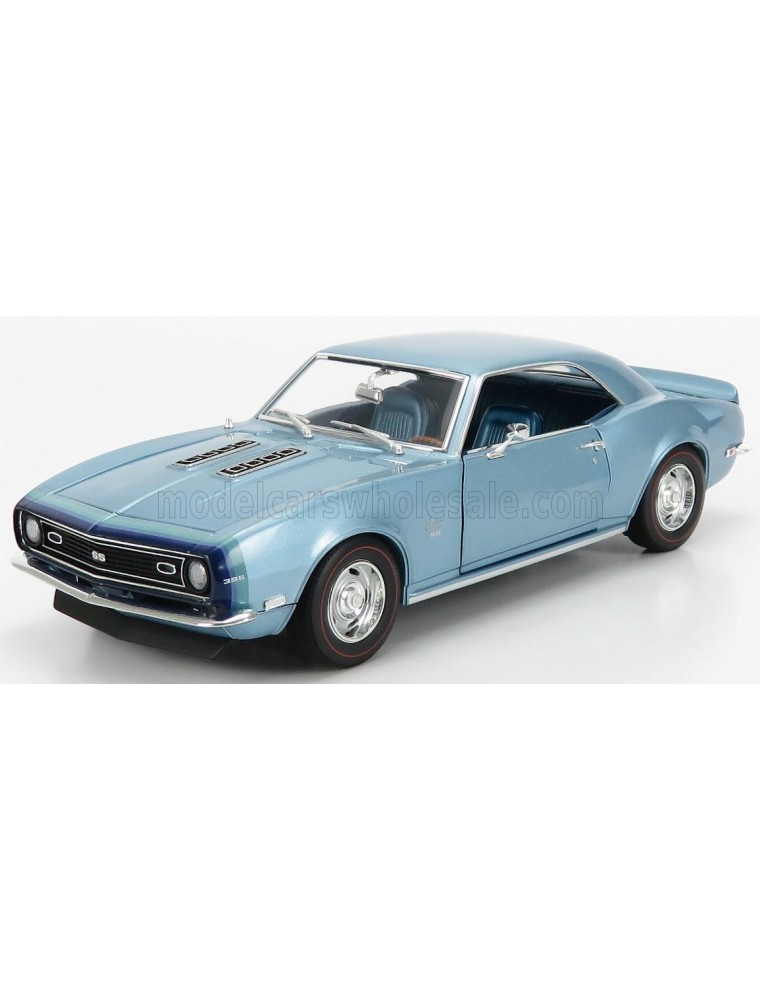 CHEVROLET - CAMARO Z/28 COUPE UNICORN 1968 - LIGHT BLUE MET