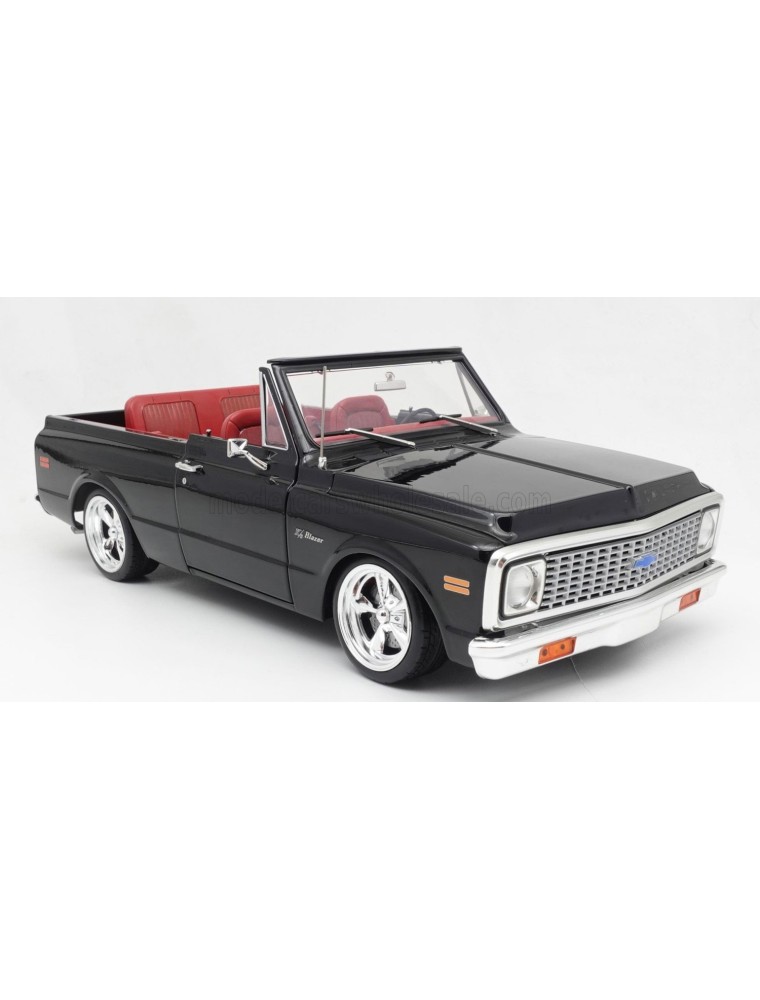 CHEVROLET - BLAZER 2WD CUSTOM 1972 - BLACK WHITE