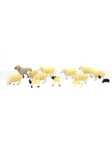 ACCESSORIES - PECORE - SHEEPS SET FIGURE - WHIE