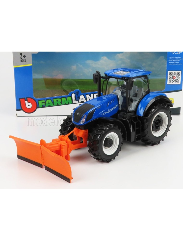 NEW HOLLAND - T7.315 TRACTOR 2009 - BLUE ORANGE - 1/32