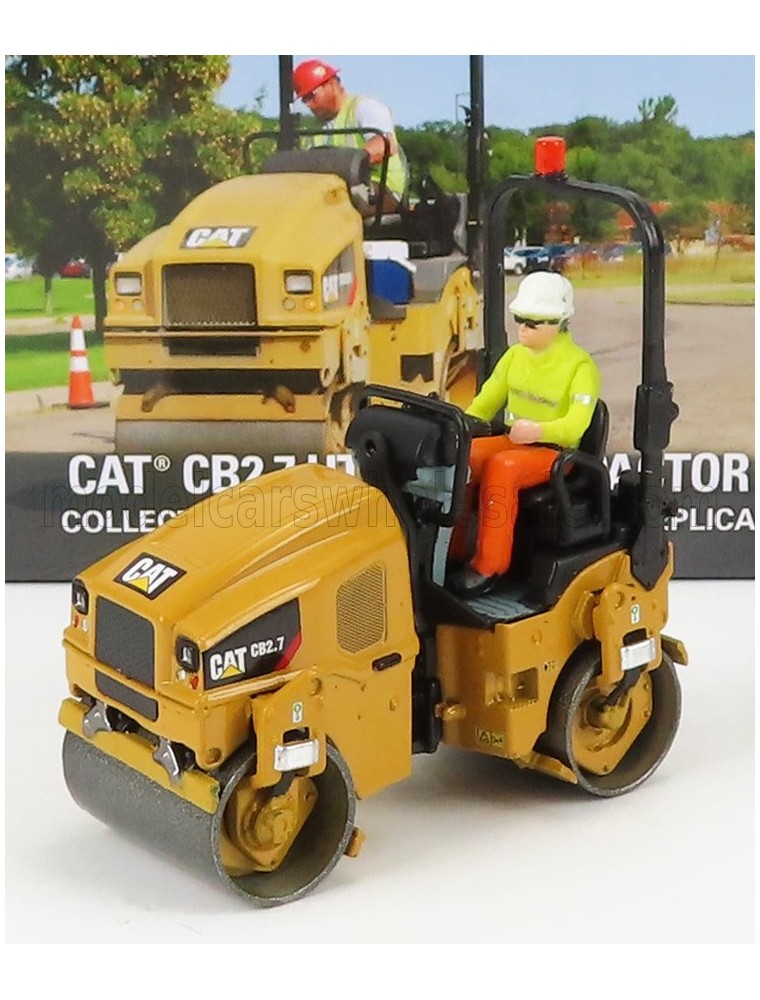 CATERPILLAR - CATCB2.7 RULLO VIBRANTE MONOTAMBURO - SCHIACCIASASSI - STONE CRUSHER ROLL - UTILITY COMPACTOR - YELLOW BLACK - 1/5