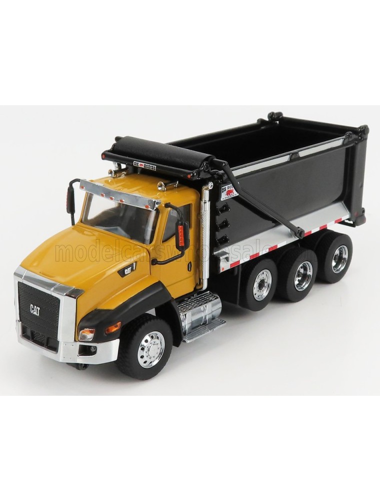 CATERPILLAR - CT660 CASSONE RIBALTABILE 4-ASSI 2016 - DUMP TRUCK - YELLOW BLACK