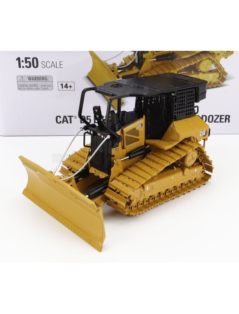 CATERPILLAR - CATD5 LGP FIRE SUPPRESSION DOZER RUSPA CINGOLATA - SCRAPER TYPE TRACTOR - YELLOW BLACK