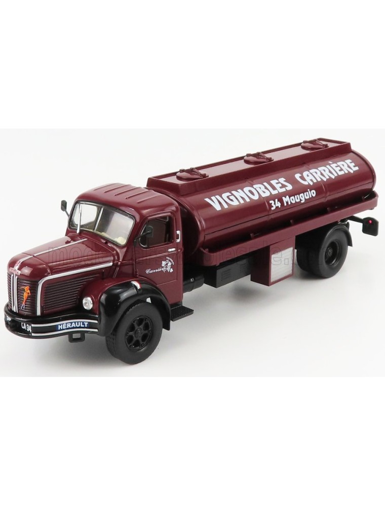 BERLIET - GLM10B M3 6X4 TANKER TRUCK PINARDIER 3-ASSI 1955 - BORDEAUX