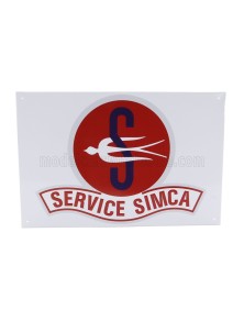 ACCESSORIES - METAL PLATE - SERVICE SIMCA - VARIOUS