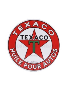 ACCESSORIES - METAL ROUND PLATE - TEXACO - VARIOUS