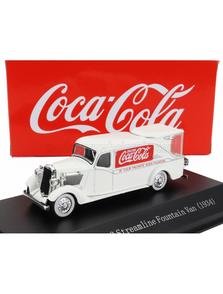 DODGE - KH-32 STREAMLINE VAN FOUNTAIN COCA-COLA 1934 - WHITE