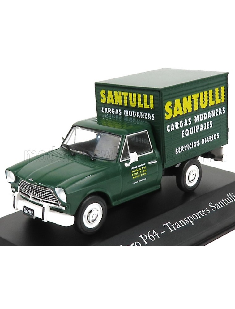 IME - RASTROJERO PICK-UP CLOSED SANTULLI TRANSPORTS 1967 - GREEN