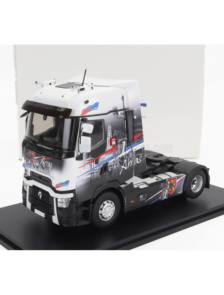 RENAULT - T-LINE HIGH TRACTOR TRUCK ARRAS 2-ASSI 2021 - BLACK WHITE