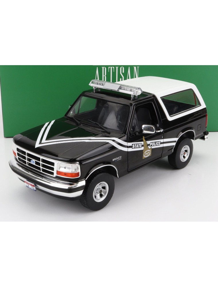 FORD USA - BRONCO IDAHO STATE POLICE 1996 - BLACK WHITE