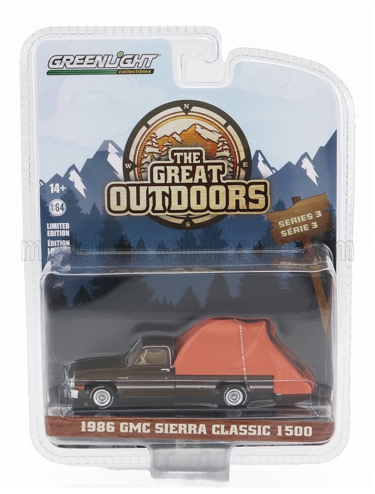 GMC - SIERRA CLASSIC 1500 PICK-UP CAMPER 1986 - BROWN