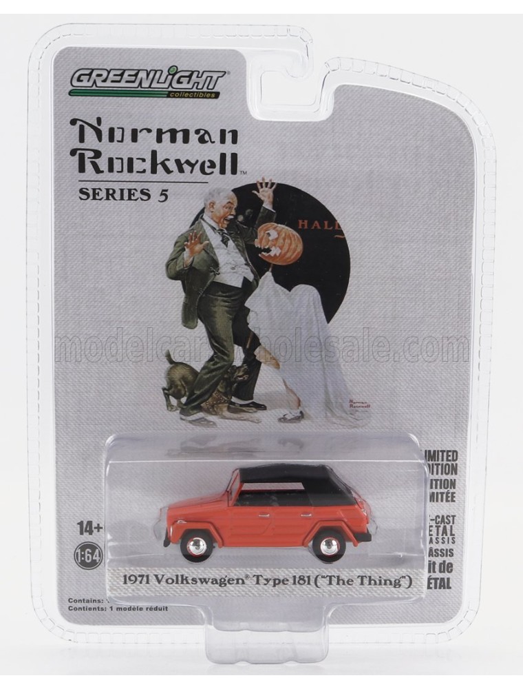 VOLKSWAGEN - TYPE 181 THING 1971 - ORANGE BLACK