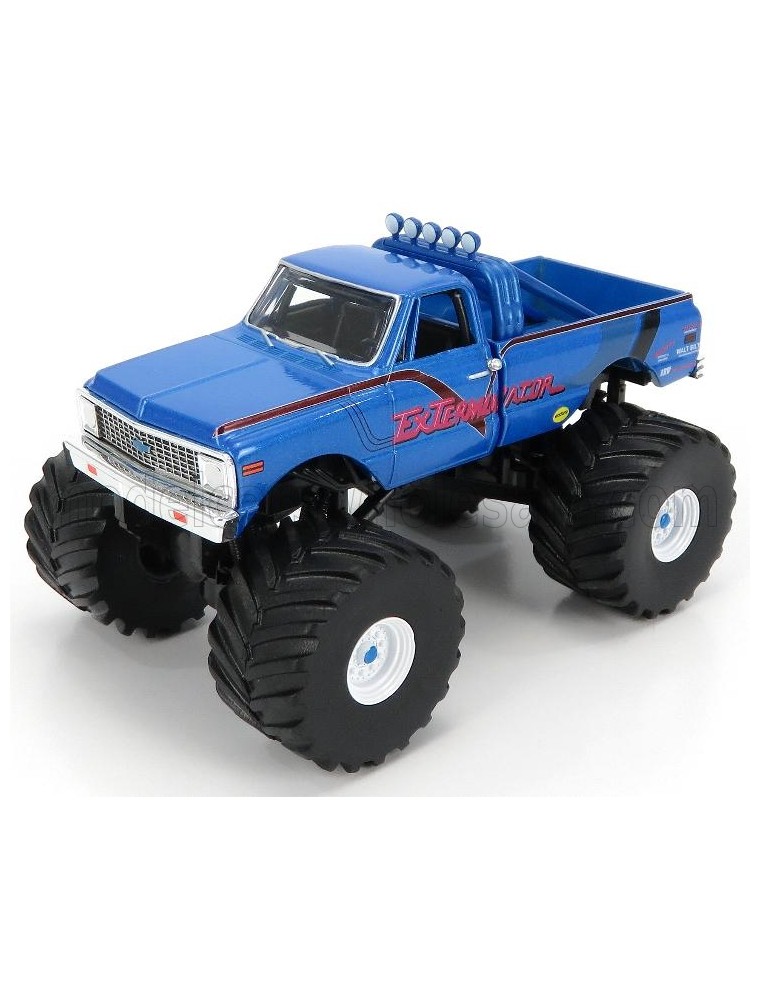 CHEVROLET - K-10 BIGFOOT MONSTER TRUCK EXTERMINATOR 1972 - BLUE MET