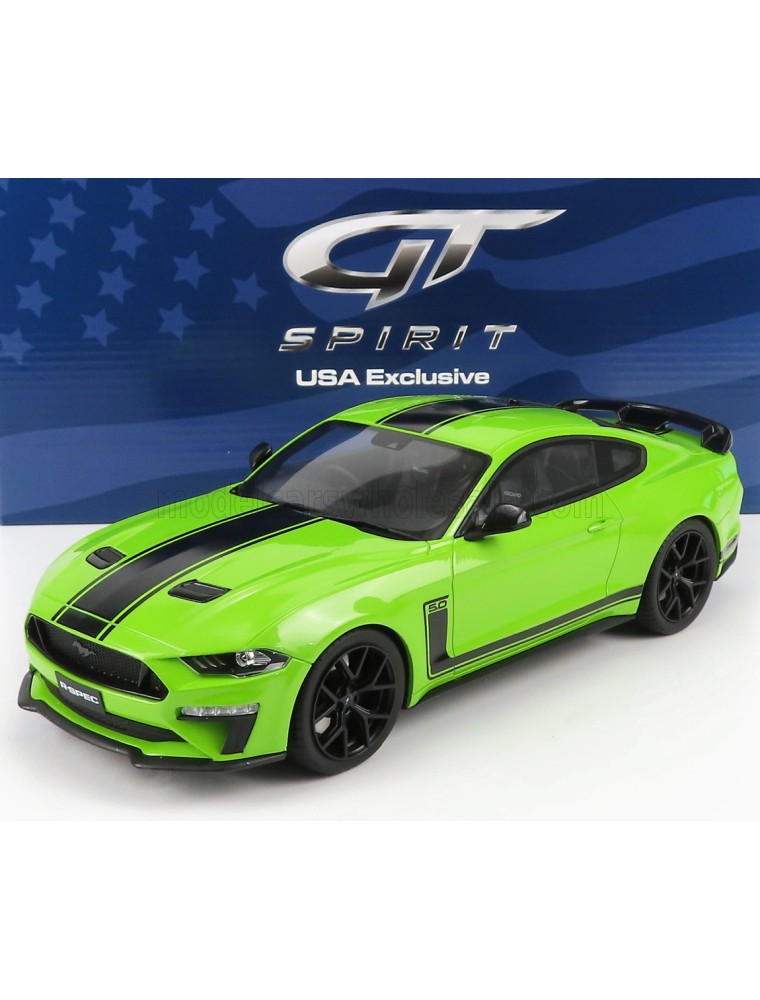 FORD USA - MUSTANG COUPE 5.0 R-SPEC RHD 2020 - LIGHT GREEN BLACK