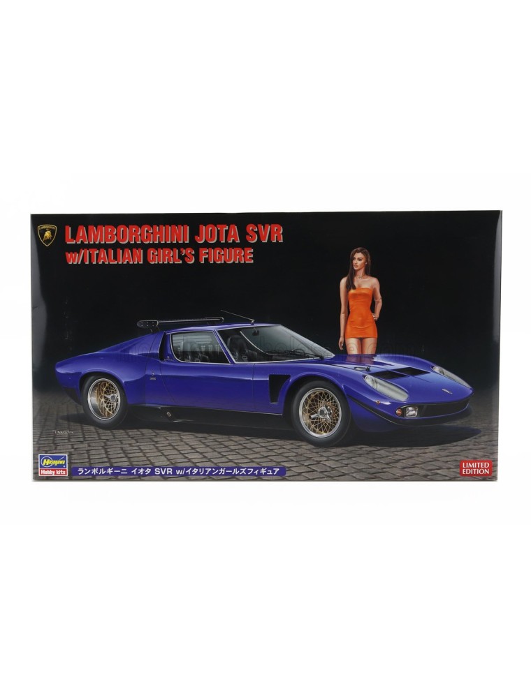 LAMBORGHINI - JOTA SVR WITH GIRL FIGURE 1970 - /