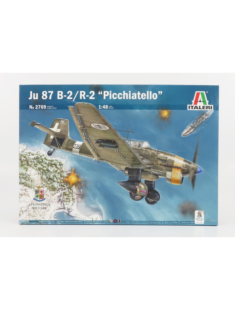 JUNKERS - JU 87 B-2/R-2 MILITARY AIRPLANE 1944 - PICCHIATELLO - /