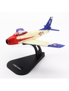 NORTH AMERICAN - F-86E SABRE MILITARY AIRPLANE 1961 - CREAM RED BLUE