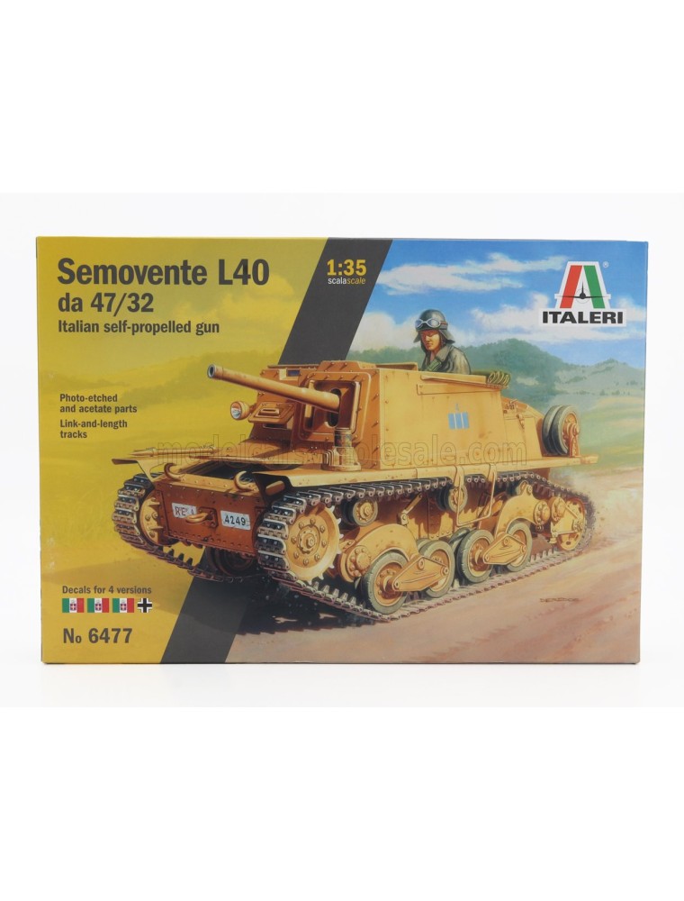 IVECO FIAT - ANSALDO SEMOVENTE L40 47/32 TANK MILITARY 1941 - /