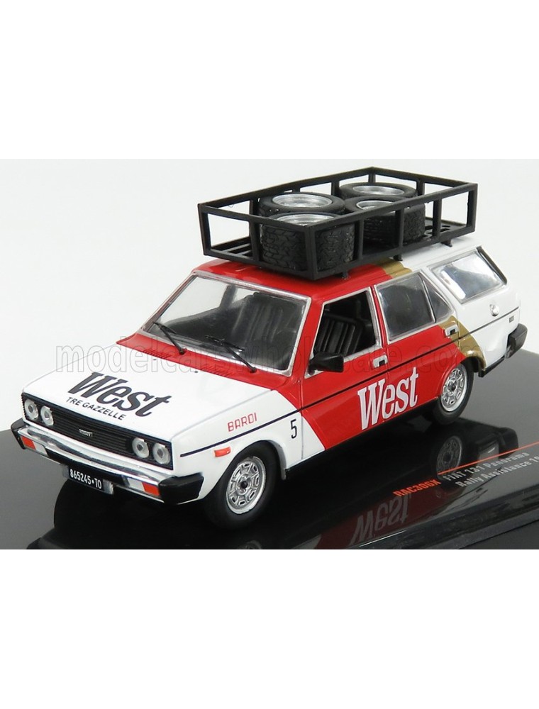 FIAT - 131 PANORAMA ASSISTANCE RALLY TEAM WEST 1979 - WHITE RED