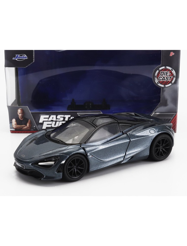 McLAREN - SHAW'S 720S 2017 FAST AND FURIOUS HOBBS AND SHAW 2019 - BLUE GREY MET