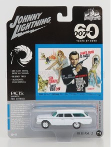 FORD USA - RANCH STATION WAGON 1960 - 007 JAMES BOND - FROM RUSSIA WITH LOVE - DALLA RUSSIA CON AMORE - WHITE