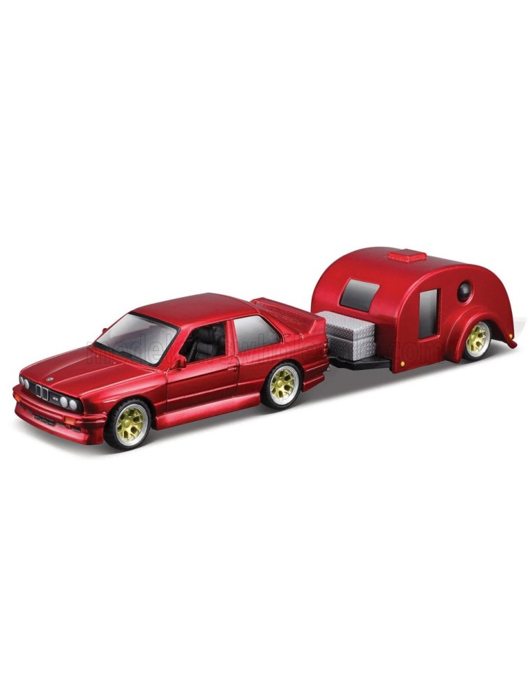 BMW - 3-SERIES M3 WITH TRAVELER TRAILER 1988 - RED