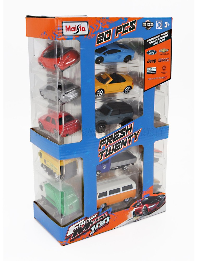 FORD USA - SET ASSORTMENT 20 CARS PIECES - VARIOUS