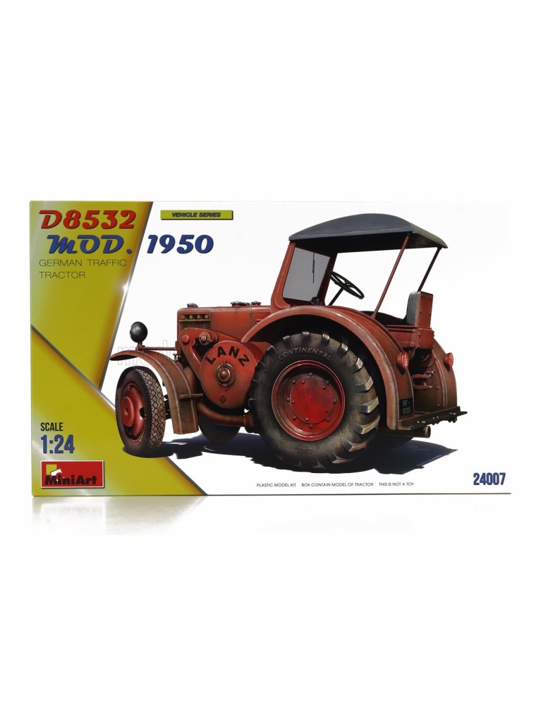 LANZ - BULLDOG D8532 GERMAN TRAFFIC TRACTOR 1950 - /