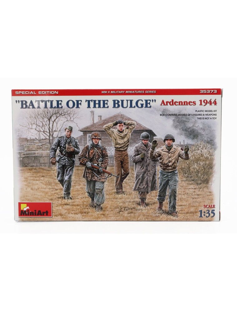 FIGURES - BATTLE OF THE BULGE ARDENNES MILITARY 1944 - /