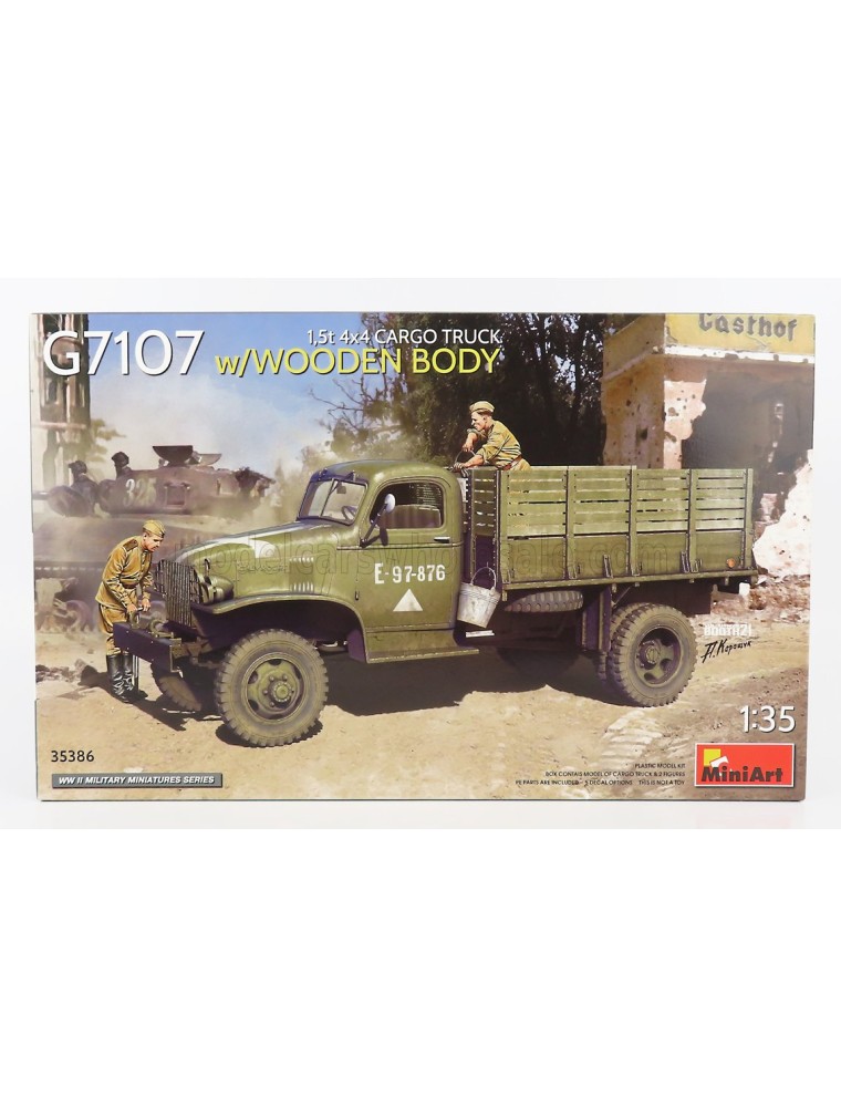 CHEVROLET - G7107 1.5t 4x4 CARGO TRUCK WOODEN BODY MILITARY 1945 - /