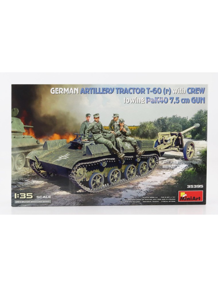 TANK - T-60 TRACTOR GERMAN ARTILLERY MILITARY 1945 - /