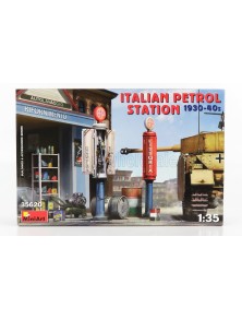 DIORAMA - GARAGE STAZIONE DI SERVIZIO - ITALIAN PETROL STATION 1930-40s - /